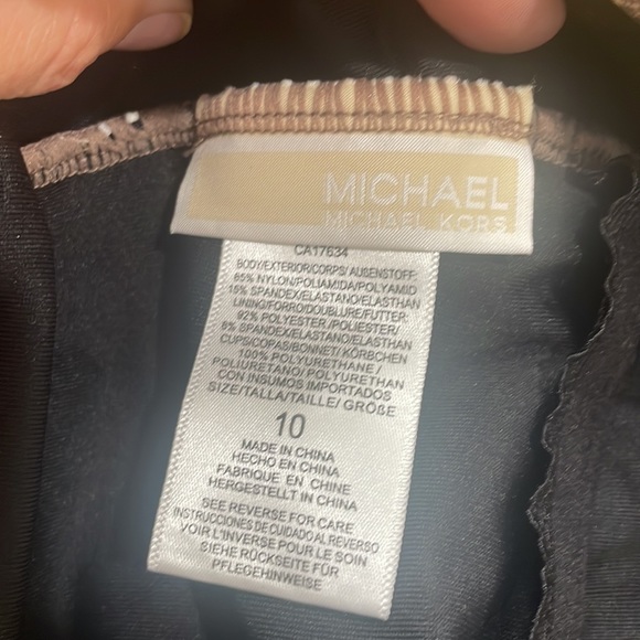 Michael Kors One Piece Bathing Suit - Picture 4 of 7